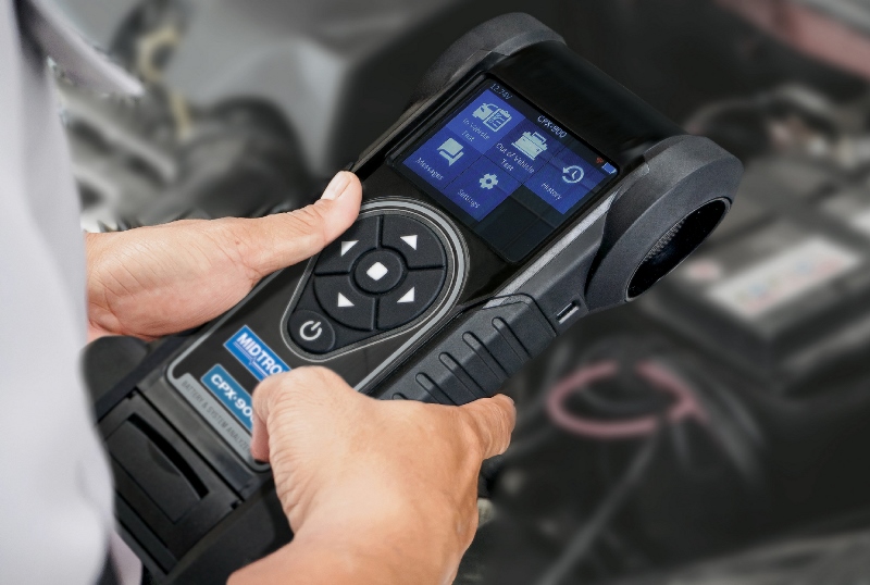 Il nuovo tester sviluppato da Midtronics per diagnosticare una batteria